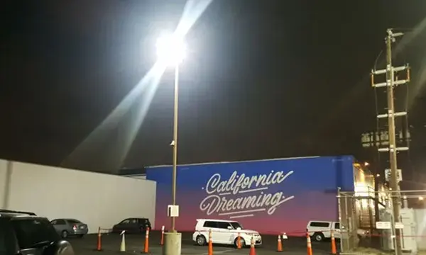 Commercial Parking Lot LED Lighting in Chino & Ontario, CA